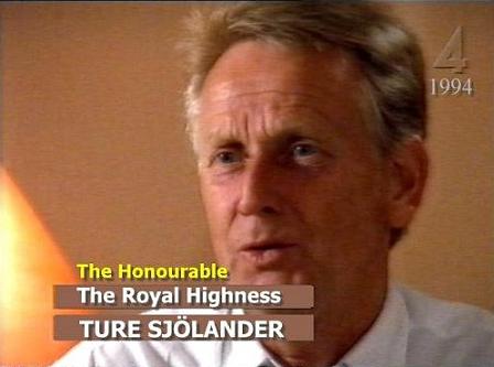 The Honoruable Ture Sjolander 1994